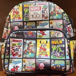 Marvel Disney 100 Comic Panel Backpack